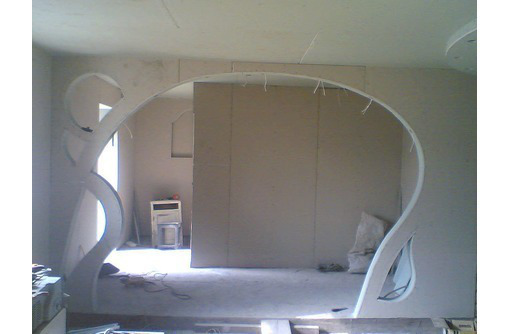 Создание арок из гипсокартона